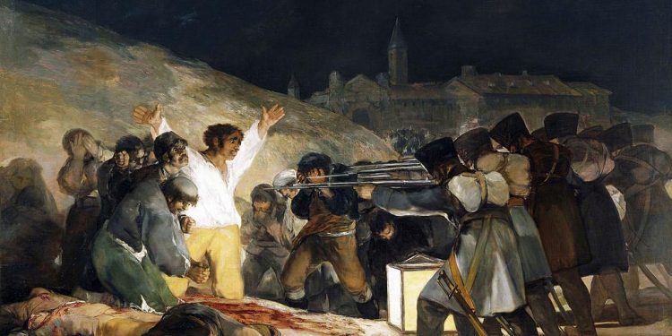 “3 maj 1808 në Madrid” një embleme e historisë dhe pikturës spanjolle, nga Francisco de Goya te Pablo Picasso