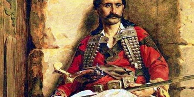 “Një roje shqiptar” në Egjiptin e Mehmet Ali Pasha, kryevepër e serbit të pikturës realiste, Paja Jovanović