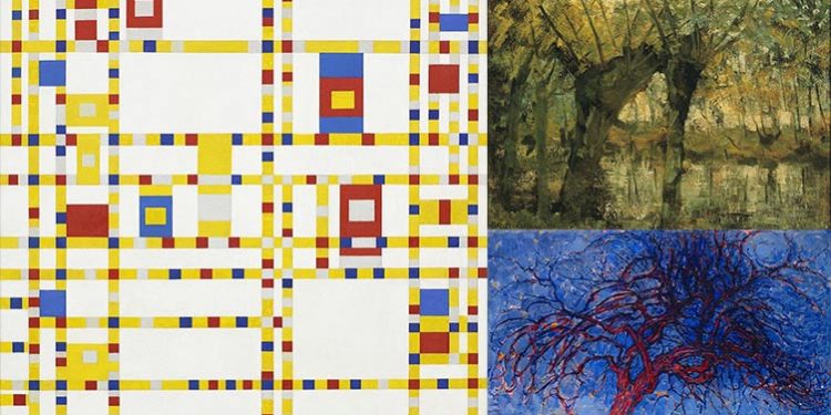 Piet Mondrian, emri dhe vepra e të cilit përmblidhen në idealin e Lartë Modernist