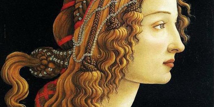 “Portret i një gruaje të re”, e hirshmja e gruas në penelatat prej drite të Sandro Botticelli