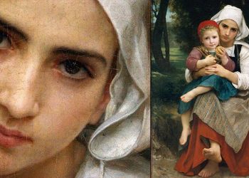 “Vëllai dhe motra Breton” e Bouguereau, ngrohtësia dhe transparenca e shprehisë shpirtërore