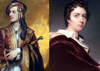 Xhorxh Gordon Bajron (22 janar 1788-19 prill 1824) poet i shquar anglez, përfaqësues i romantizmit