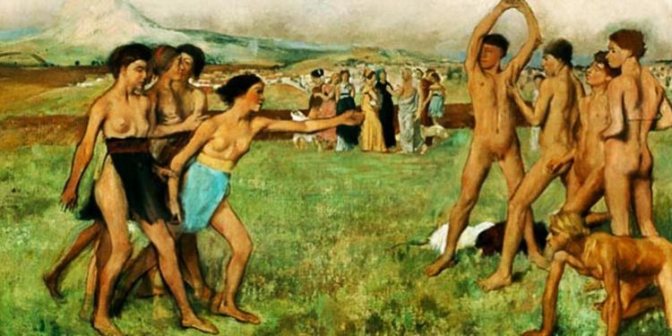 Agoga programi rigoroz arsimor dhe stërvitor i detyrueshëm për meshkujt spartanë 7-21 vjeç