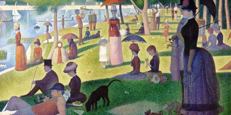 Kromoiluminarizmi dhe pointilizmi i francezit Georges Seurat, filozofit brilant të ngjyrës