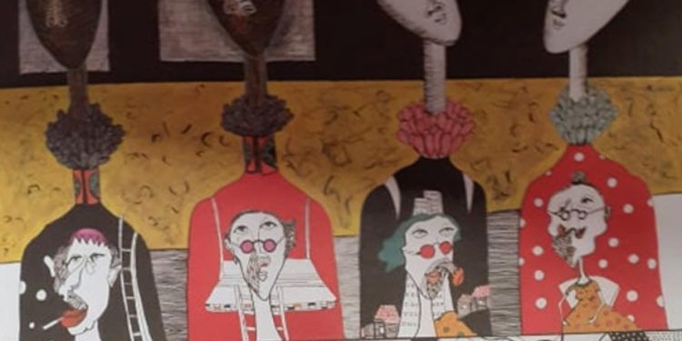 Vija si element dominant dhe thelbësor i vizatimit, bartëse i ngjarjes, idesë, porosisë figurative të veprës