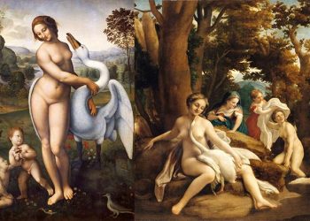 Ledat e epshme të tre mjeshtrave të pikturës, nga Leonardo da Vinçi, Mikelanxhelo, te CorreggIo