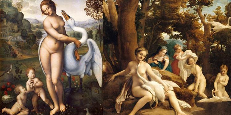 Ledat e epshme të tre mjeshtrave të pikturës, nga Leonardo da Vinçi, Mikelanxhelo, te CorreggIo