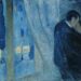 “Puthja tek dritarja” e Edvard Munch, një tension midis dëshirës për të dashur dhe frikës së dashurisë