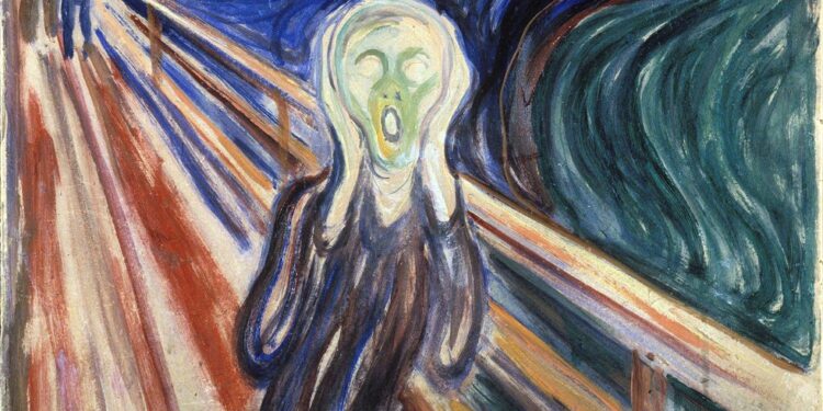 Ulërima, nga Edvard Munch