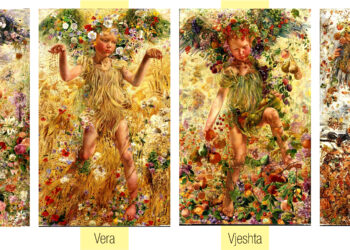 “Katër stinët” e vitit, përmes magjisë shprehëse artistike të simbolistit belg, Leon Frederic