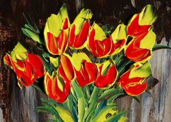 Akrilik për të ribërë natyrën, dashuri arti dhe kolorit shprehës për të magjepsur ëndjet dhe dëshirimet