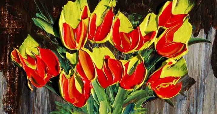 Akrilik për të ribërë natyrën, dashuri arti dhe kolorit shprehës për të magjepsur ëndjet dhe dëshirimet