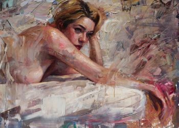 Kjo lojë krijuese e furçës dhe paletës, emocionit dhe mistikës, i përket piktorit bashkëkohor, Matt Talbert