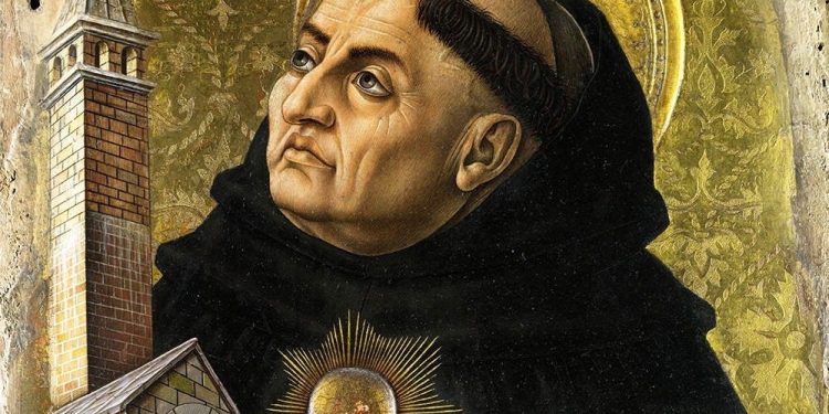 Shën Toma i Akuinit (1224) Domenikani lavdiplotë i kishës, ai që përtëriu me guxim e urti metodat e mësimdhënies
