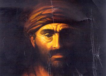 “Skënderbeu i Rembrandit” stampuar në letër velini, stërpikur me njollëza verdhane lashtësie, si shenja fisnikërie të vetë kohës