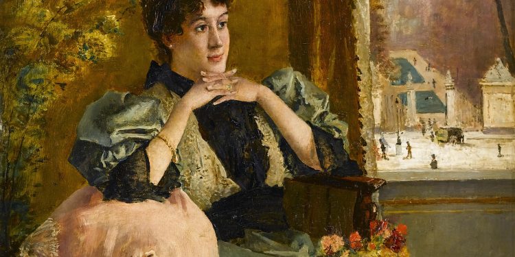 Alfred Stevens, piktori belg që i’u dedikua hireve dhe elegancës së jetës mondane