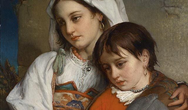 Trishtimi i bukur dhe i pikëllimtë në tablotë e portreteve të belgut, Jean-François Portaels