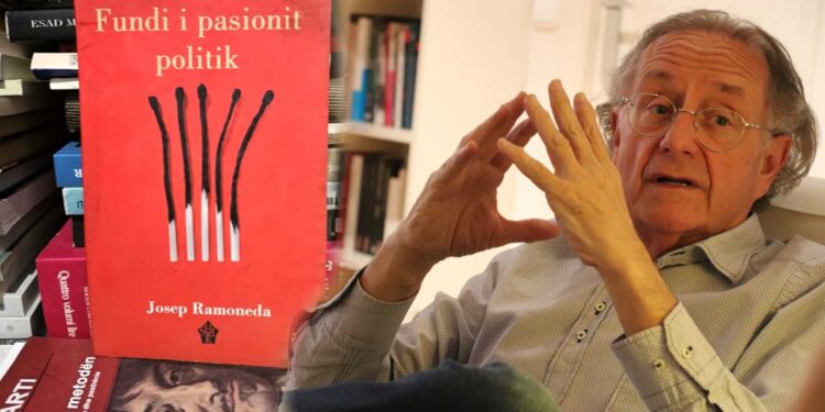 Josep Ramoneda, “Fundi i pasionit politik”, kohë e të ndenjurit mënjanë ose reduktimi i kapacitetit qytetar për të ndikuar mbi pushtetin