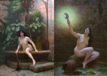 E vërteta, anektoda e Demokritit, te legjenda e shekullit 19-të dhe alegoria piktorit, Jean-Léon Gérôme