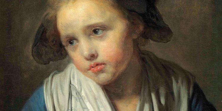 Vështrimet e pikëllimta të grave dhe vajzave në tablotë e piktorit francez, Jean-Baptiste Greuze