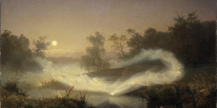 “Zanat kërcimtare”, tabloja e piktorit suedez, Malmström, këto shpërthime drite që ndezin muzgun me hënë