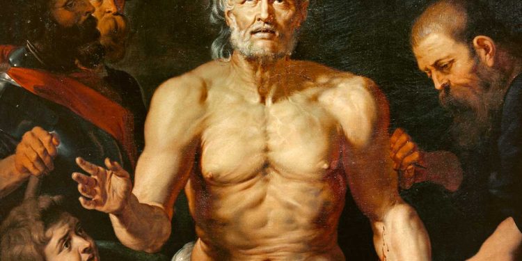 Vdekja e Senekës, si filozofi stoik romak u shndërrua në një simbol të vuajtjes së krishterë