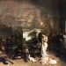 Art në studion e piktorit, Gustave Courbet, që përshkruan dhe luan me realizmin brenda një tabloje