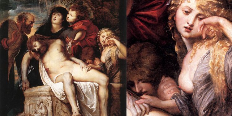 “The Deposition” e Peter Paul Rubens, më joshësja dhe më e pikëlluara Maria Magdalen e pikturës