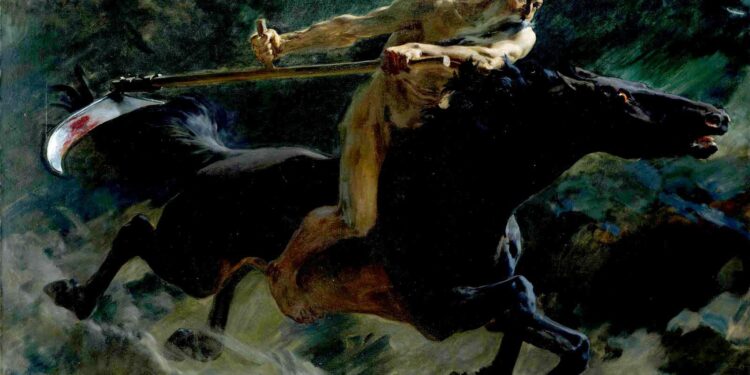 Piktura “Kalorësi i Apokalipsit” një tablo tmerri dhe frike e spanjollit të impresionizmit, Ulpiano Checa