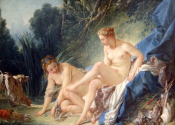 François Boucher, idiliku i pikturës epshore mbi temat klasike, alegoritë dekorative dhe baritoreske