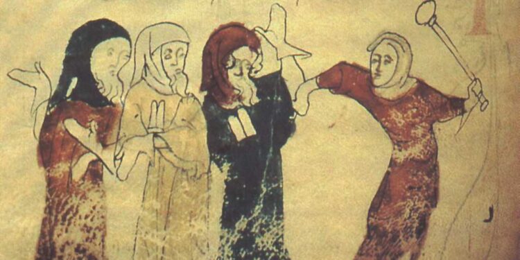 Kur shoqëria ndahej në grupe ku përkatësia e tyre religjioze, përcaktohej përmes shenjave dalluese të detyrueshme