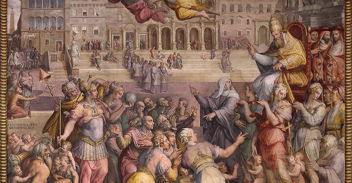 Antonio Vasari, piktori, arkitekti dhe historiani i artit, manieristi që intensifikoi narrativën biblike