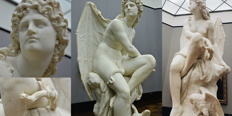 “Shtriga” e Karl Cauer, një skulpturë me një fuqi të jashtëzakonshme imponues hiri dhe mistike