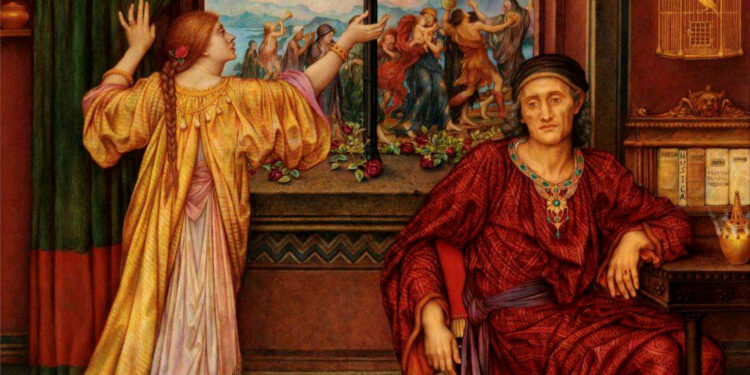 “Kafazi i praruar” një nga kryeveprat e Evelyn De Morgan, gruas që guxoi të bënte art në Anglinë Viktoriane dhe Eduardiane