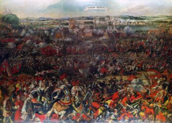 Beteja e Vjenës, 12 shtator 1683, humbja që çoi në tkurrjen e pandalshme të sundimeve të Perandorisë Osmane