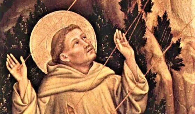 Shën Françesku e përqendroi përvojën e tij shpirtërore në kundrimin e Shpellës së Betlehemit dhe të Kalvarit