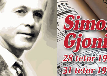 Simon Gjoni, kontributori i vlerave t’epërme krijuese dhe ekzekutuse muzikore, “një model i papërsëritshëm në lirikën tonë”
