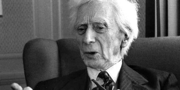 Shembull i humorit sardonik dhe tallës Bertrand Russell, në librin “Unpopular Essays”