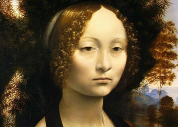 Gjenevra de ‘Benci, shprehja e mermertë e një shpirti të trazuar, sprova e parë e Leonardo da Vinçit