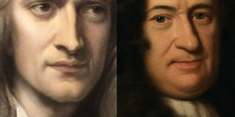 Përplasja e gjenive, Gottfried Wilhelm Leibniz kundër Isaac Newton për parimet themelore të llogaritjes