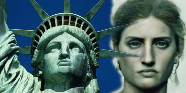 Si e dha fytyrën e veja e krijuesit të makinave qepëse “Singer”,  si model i Statujës së Lirisë?