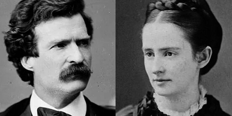 Çfarë shkruan Mark Twain, në letrën dërguar të dashurës, Olivia Langdon, si propozim për martesë?