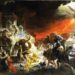Tmerri ngjethës dhe sytë përgjërues në “Dita e Fundit e Pompeit” të piktorit rus, Karl Bryullov