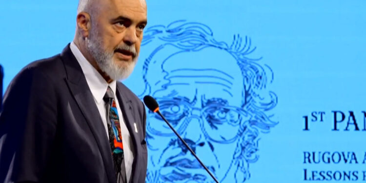 Edi Rama: Ibrahim Rugova, ati themelues i Kosovës së lirë