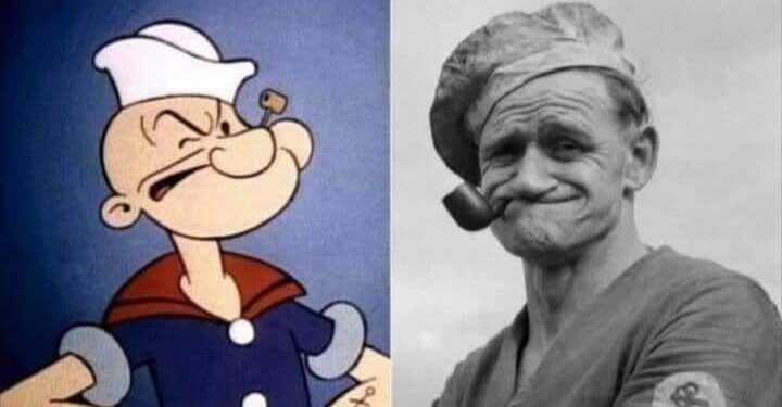 Emri i vërtetë i “Popeye”-t legjendar të filmave me kartona, ishte Frank “Rocky” Fiegel