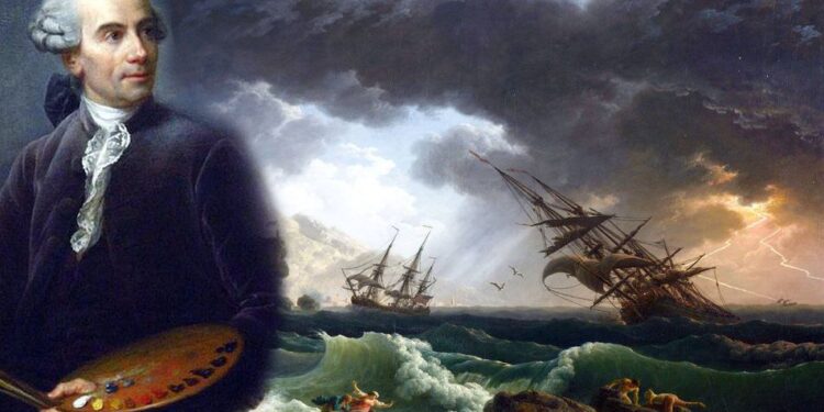 Claude-Joseph Vernet, një “i çmendur” që magjepset nga çmenduria e detit