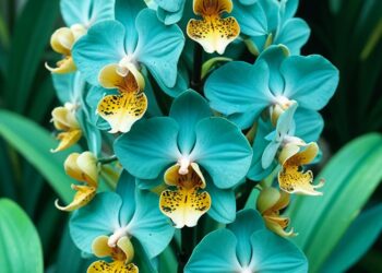 Orkidea verdheblu, kjo “zonjë delikate”, ky hir magjepsës