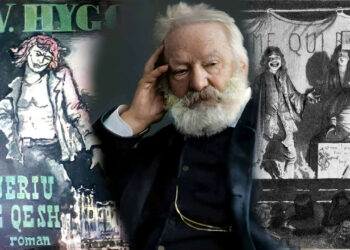 Fjalia Gwynplaine, personazhit kryesor të “Njeriu që qesh” i Victor Hugo, në Dhomën e Lordëve në Londër