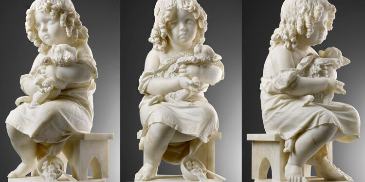 “Miku i plagosur”, një moment empatik i shndërruar në kryevepër nga Antonio Tantardini