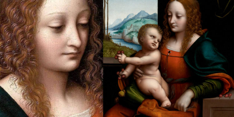 “Madonna e qershive”, një kryevepër e Giampetrinos, nxënësit të Leonardo da Vinçit